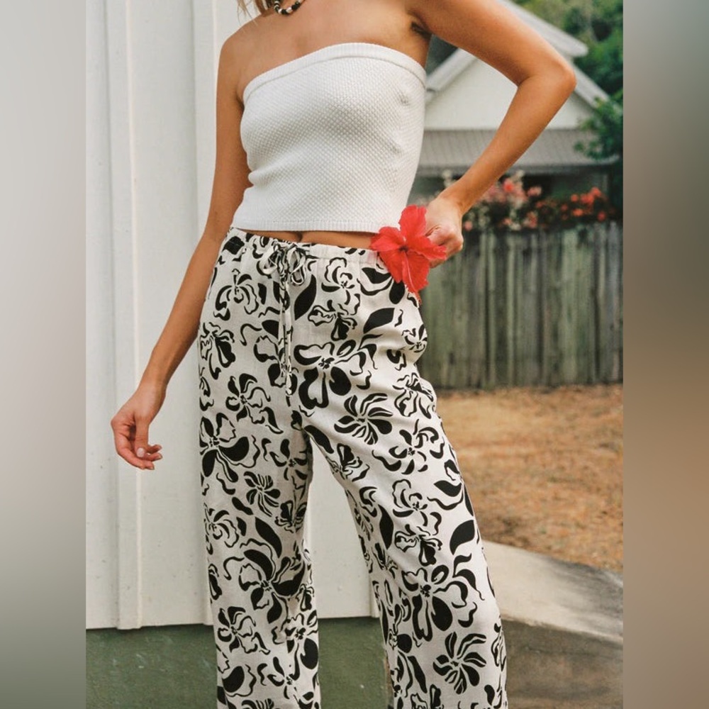 Rhythm Sundance Drawstring Pant - size 2